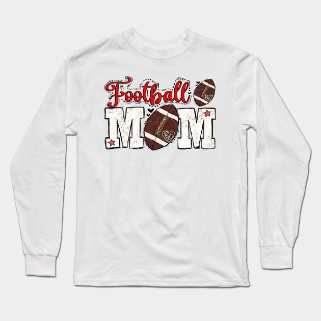 Football mom Long Sleeve T-Shirt by Red Bayou